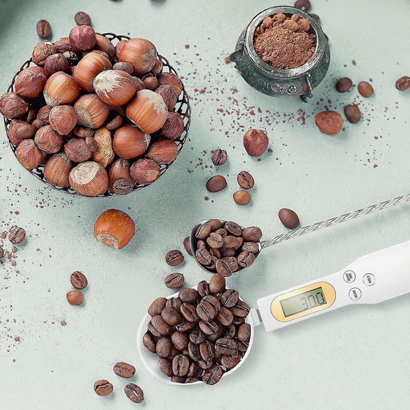 Digital Food Spoon Scale, 500g/0.1g Electronic Kitchen Measuring Spoon Scale, Hi-def Lcd Semen Display, Accurately [...]