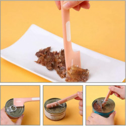 2 Pcs Pet Food Can Spoon Pet Can Spoon Cat Mixing Spoon