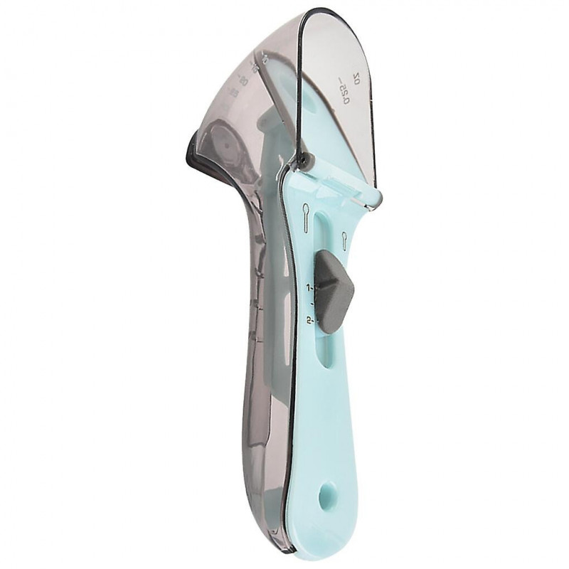 Measuring Cup Adjustable Spoon Kitchen Plastic Baking Dry Fluid Seasoning Scoop with Scale, S