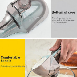 Measuring Cup Adjustable Spoon Kitchen Plastic Baking Dry Fluid Seasoning Scoop with Scale, S