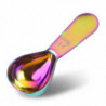 Measuring Spoon Stainless Steel Coffee Powder Teaspoon Food Scale Scoop Kitchen Baking Tool, 2T, Col
