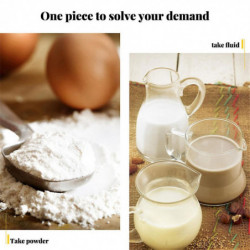 Measuring Spoon Stainless Steel Coffee Powder Teaspoon Food Scale Scoop Kitchen Baking Tool, 2T, Col