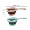 2Pcs Kitchen Folding Water Ladle Multipurpose Water Scoop Plastic Water Holder