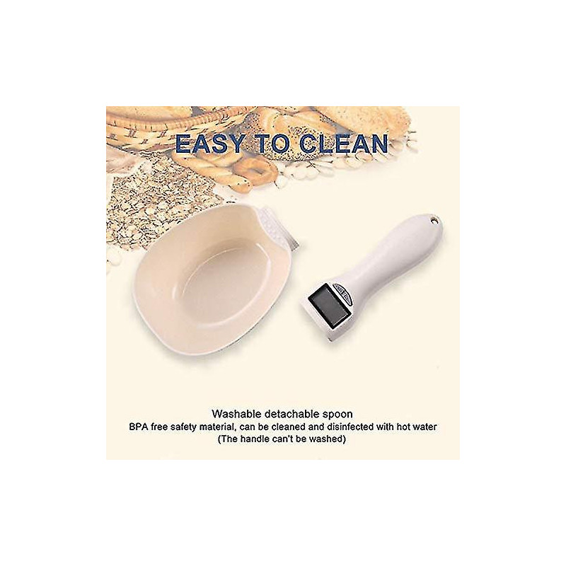 Kitchen Scales Measuring Spoon Electronic Weighing Spoon Digital Pet Food S