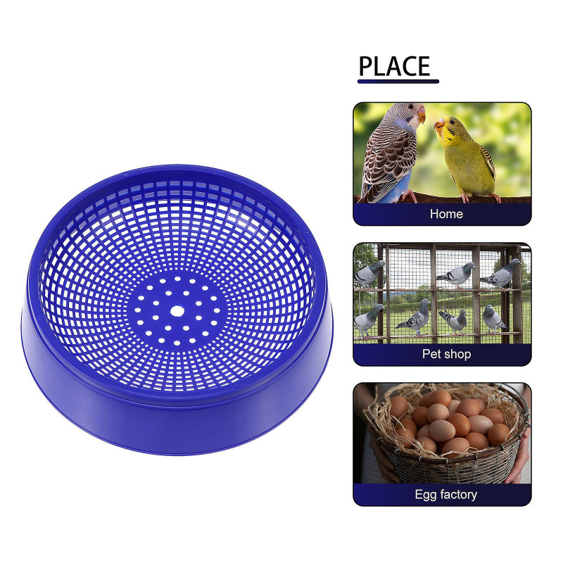 3Pcs Pigeon Nests Bird Breeding Nest Plastic Nest Egg Laying Basin Pet Supplies