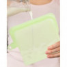 Miman Reusable Food Bag Silicone Food Sealing Bag With Hole For Fruits Grain Vegetables