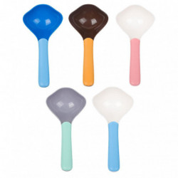 5pcs Pet Cat Food Shovel Mutli-function Feeding Scoop Spoon Pet Feeding Tool