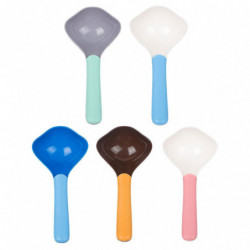 5pcs Pet Cat Food Shovel Mutli-function Feeding Scoop Spoon Pet Feeding Tool