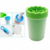 Portable Pet Washer Paw Cleaner Silicone Cup Dog Puppy Cat Foot Wash Green S