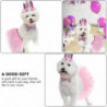 1 Set Pet Birthday Dog Lovely Pet Dog Skirt Pet Accessories Pet Supplies