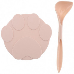 1 Set of Silicone Can Covers Pet Food Spoon Pet Feeding Spoon Silicone Can Lid
