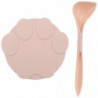 1 Set of Silicone Can Covers Pet Food Spoon Pet Feeding Spoon Silicone Can Lid