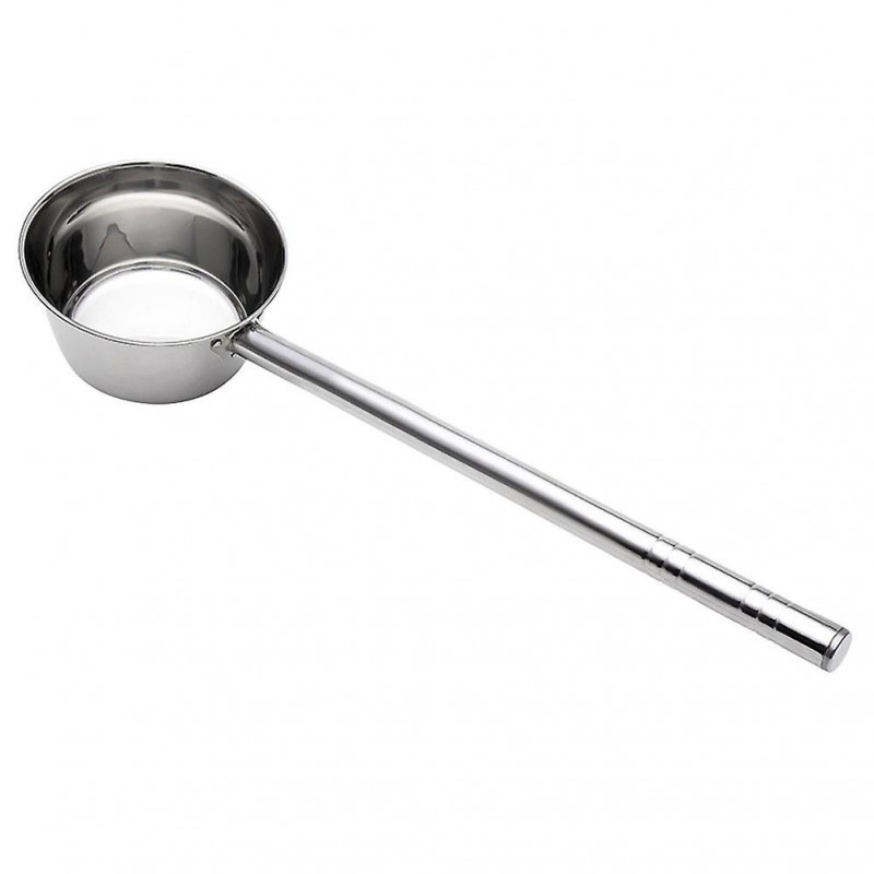 Long Handle Water Spoon Multipurpose Water Scoop Stainless Steel Ladle Kitchen Water Scoop