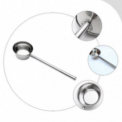 Long Handle Water Spoon Multipurpose Water Scoop Stainless Steel Ladle Kitchen Water Scoop
