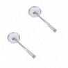 2pc Multi-functional Filter Spoon With Clip Food Kitchen Oil-frying Bbq Filter
