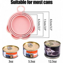 Pet Food Can Cover Set,pet Food Scoop Lever Principle Design Dog Food Can Opener For Pet Feeding