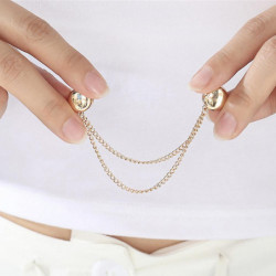 Multi-Function Magnetic Clothing Clips, Multi-Purpose Magnetic Pinless Brooch