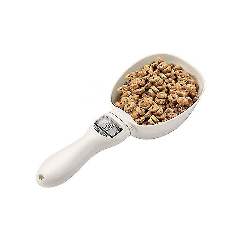 Digital Spoon Scale, Digital Pet Food Scoop For Dogs And Cats Lcd Display For Measuring Pet Food Five Measurement Units