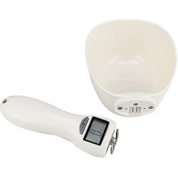 Digital Spoon Scale, Digital Pet Food Scoop For Dogs And Cats Lcd Display For Measuring Pet Food Five Measurement Units