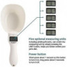 Digital Spoon Scale, Digital Pet Food Scoop For Dogs And Cats Lcd Display For Measuring Pet Food Five Measurement Units