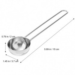 1pc Stainless Steel Pizza Sauce Spreading Spoon Kitchen Food Spreading Tool