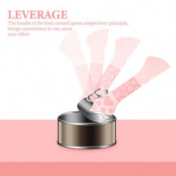 Silicone Cat Wet Food Spoon Manual Can Opener Multi-functional Pet Food Can Scoop