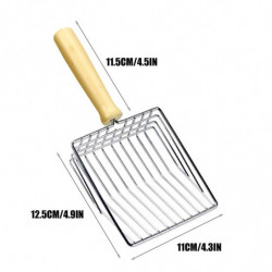 Gadgets Voor Thuis Metal Litter Scoop, Stainless Steel Sand Substrate Shovel Fine Mesh Scoop, Non-Stick Deep Fast [...]