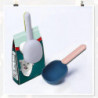 Pet Food Scoop - Pet Dog Food Scoop Handle with Clip Under Dog Cat Book Shovel Scooping Spoon Kitchen 2 PCS [...]