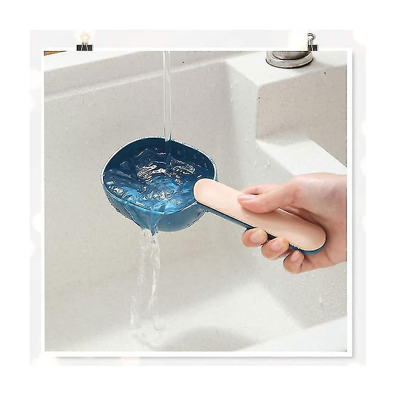 Pet Food Scoop - Pet Dog Food Scoop Handle with Clip Under Dog Cat Book Shovel Scooping Spoon Kitchen 2 PCS [...]