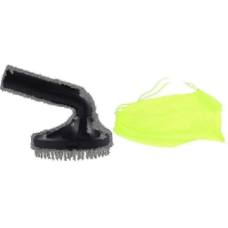 2 Pcs Pet Accessories: 1 Pcs Dog Fur Vacuum Cleaner Nozzle Cleaning Black + Green & 1 Pcs Cat Groom