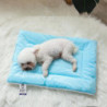 Multi-Purpose Pet Mat - 1 Piece, 45*35cm, Fabric Material, Blue, Suitable for Cats and Dogs