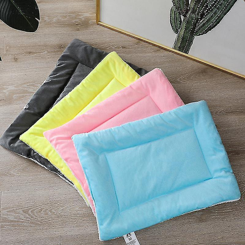 Multi-Purpose Pet Mat - 1 Piece, 45*35cm, Fabric Material, Blue, Suitable for Cats and Dogs