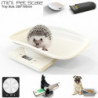 Small Pet Scale Baking Kitchen Electronic Scale Pet Scale Tray Food Scale White 295*185mm
