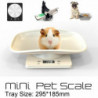 Small Pet Scale Baking Kitchen Electronic Scale Pet Scale Tray Food Scale White 295*185mm