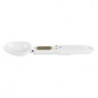 Digital Kitchen Food Scale with Measuring Spoons - Portable and Accurate (White)