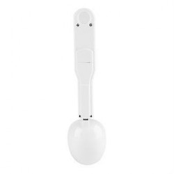 Digital Kitchen Food Scale with Measuring Spoons - Portable and Accurate (White)