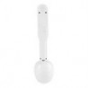 Digital Kitchen Food Scale with Measuring Spoons - Portable and Accurate (White)