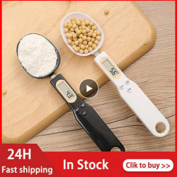 Balance de cuisine électronique 500g 0.1g Écran LCD Poids numérique Cuillère à mesurer Balance à cuillère [...]