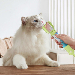 Feeding Device Squeezing Spoon Feeding Spoon Pet Supplies Spoon For Tightening With Strips