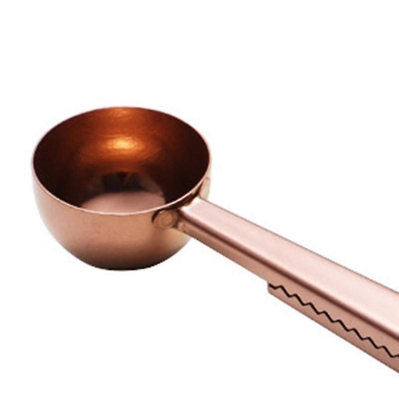 Tea Coffee Measuring Spoon Scoop With Clip Kitchen Supply Powder Measuring Tools Good Sealing And Keep Fresh Delicious