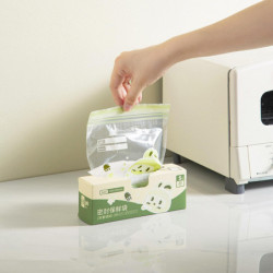 15/20/30Pcs Food Sealing Bag Food Grade Zipper Thickened Reusable Clear Leakproof Dishwasher Safe Refrigerator [...]