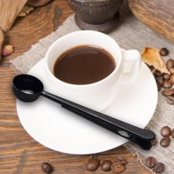 Tea Coffee Measuring Spoon Scoop With Clip Kitchen Supply Powder Measuring Tools Good Sealing And Keep Fresh Delicious
