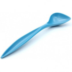 Ubiuo Pet Food Can Spoon,long Handle And Special Curved Design,for Dog And Cat Can, Small, Blue - -