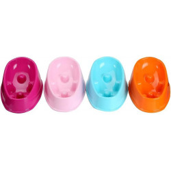 Protection intelligente anti-étouffement du cou Pet Puppy Dog Slow Food Feeding Bowl (1pcs moyen) / (couleur [...]