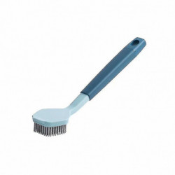 Avec longue poignée pour une vadrouille bicolore spéciale pour cuisine (bleu) Avec longue poignée pour une vadrouille bicolore spéciale pour cuisine (bleu)
