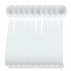 10pcs Mini Portable Plastic 2g Medicine Powder Salt Precise Measuring Spoons 10pcs Mini Portable Plastic 2g Medicine Powder Salt Precise Measuring Spoons
