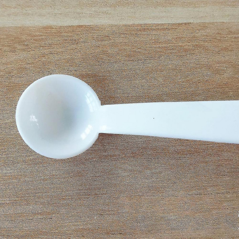 10pcs Mini Portable Plastic 2g Medicine Powder Salt Precise Measuring Spoons