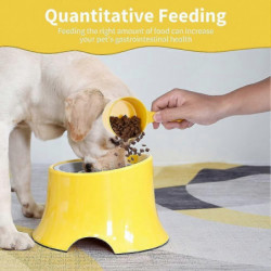Sturdy Melamine Food Scoop For Dogs Cats Birds, Measuring Cup, Long Comfortable Handle Sturdy Melamine Food Scoop For Dogs Cats Birds, Measuring Cup, Long Comfortable Handle