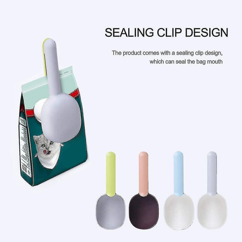 [longue poignée avec clip Nourriture pour chien Scoop-chat Nourriture Scoop-nourriture pour chien Mesure Scoop-pet [...]