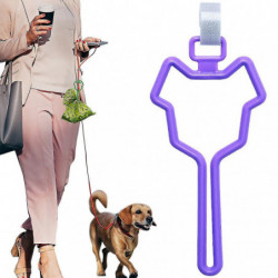 Pet Supplies Dog Poop Bag Holder with Sturdy Durable Traction Rope